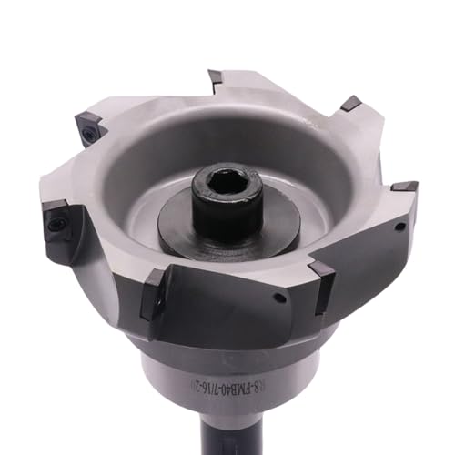 R8 Arbor, 4.92"/125mm Cutting Dia 400R 100-32-7T Face Mill Shell Cutter Set