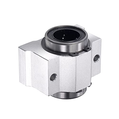 uxcell SCV25UU Linear Ball Bearing Slide Block Units, 25mm Bore Diameter 2pcs - size: 25mm