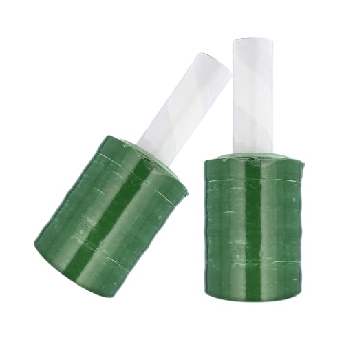 PSBM 1 Roll 5 Inch x 1000 Feet 47 Gauge Tinted Green Mini Stretch Film/Wrap with Extended Core Handles, Industrial Strength Shrink/Plastic Wrap for Moving, Packing, Shipping, Bundling & Storage - size: 1 Roll