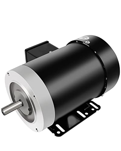 1.5HP General Electric Motor 3450RPM Three Phase 56C TEFC 230/460V - size: 1.5HP, style: 3450 RPM