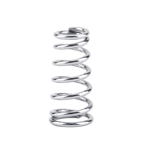 Fdit 6Pcs Universal Poppet Valve Spring Beer Replacement Stainless Steel Beer Parts Fits Ball & Pin Lock Keg Post