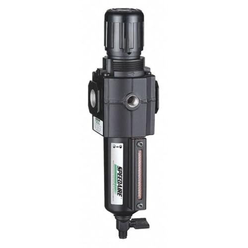 Speedaire Filt-Reg,1/4"NPT,80 cfm,40 Micron 4ZK86-1 Each