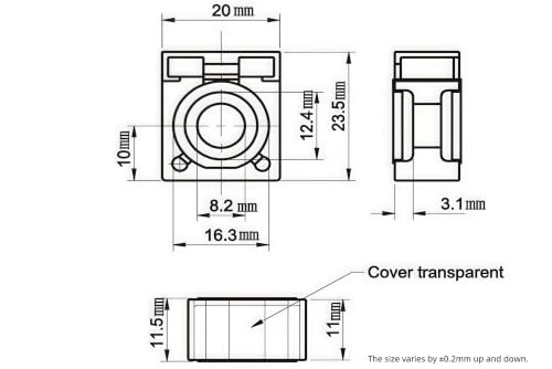 MRBF Terminal Fuse Block 90A, 58V, Dual Studs, Marine Rated Battery Fuse Holder 90A for DC Main Inverter, Hoist - size: 90A