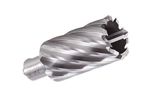 1-3/8" Diameter × 2" Depth of Cut HSS ANNULAR Cutter with 3/4'' Weldon Shank - size: 1-3/8'' x 2''