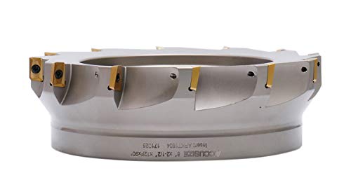 Accusize 90 Deg Square Shoulder Indexable Face Mill, 8 in - size: 8 in, style: no holder