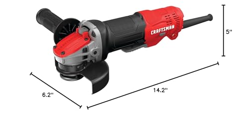 CRAFTSMAN Angle Grinder, Small, 4-1/2-Inch, 7.5-Amp, Corded (CMEG200)