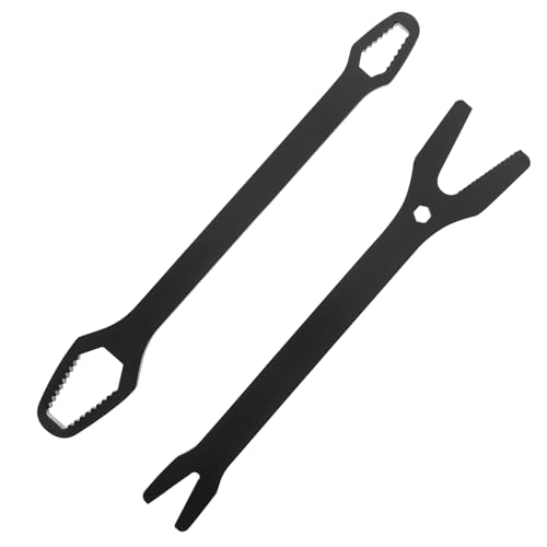 QWORK Universal Wrench Set - Multi-functional SAE & Metric, 38 Sizes in 2 Pieces