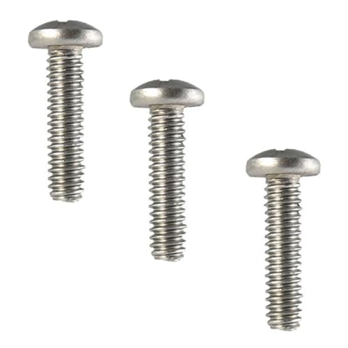 1/4-20 x 1-1/2" Pan Head Machine Screws, Full Thread, Phillips Drive, Stainless Steel 18-8, Bright Finish, Machine Thread, Quantity 25 Pieces By Fastenere - size: 1/4-20 x 1-1/2" (25 Pack)