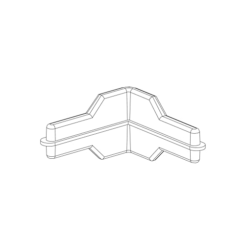 Chia Whalen Post Insert, Plastic, 24pcs for COSTCO and SAMS Club 5-Shelf Heavy Duty Steel Shelving Unit, Gorilla Rack Replacement Parts, 2 Full Sets of Metal Shelf Connectors - color: 24 Pieces