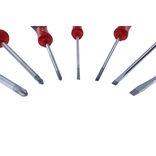 Wiha 30278 7 Piece SoftFinish Slotted and Phillips Screwdriver Set