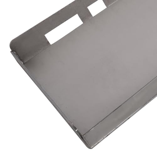 ECOTRIC 1/4" Skid Steer Attachment Plate Compatible with Bobcat Kubota - size: 1 piece 1/4" thick