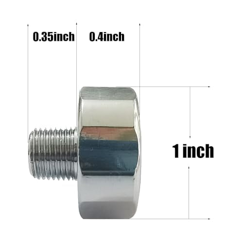 1 inch Pressure Gauge Mini Micro Manometre 1/8NPT for Paintball PCP Airsoft Mountaineering Diving 1500psi, 2000psi, 3000psi, 5000psi, 6000psi (1/8NPT-6000psi) - size: 1/8NPT-6000psi