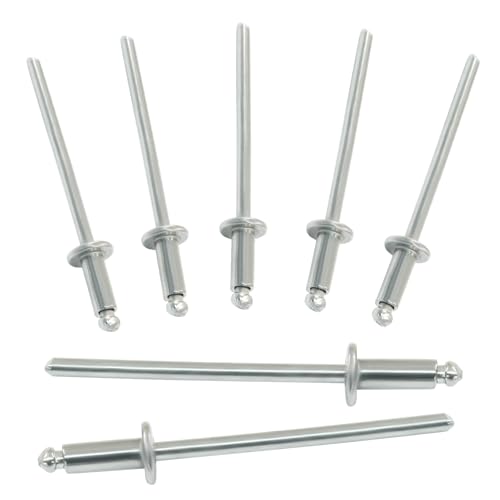 Stainless Steel Blind Rivet 1/8" x 5/16", 50 Pcs - size: 1/8" x 5/16"