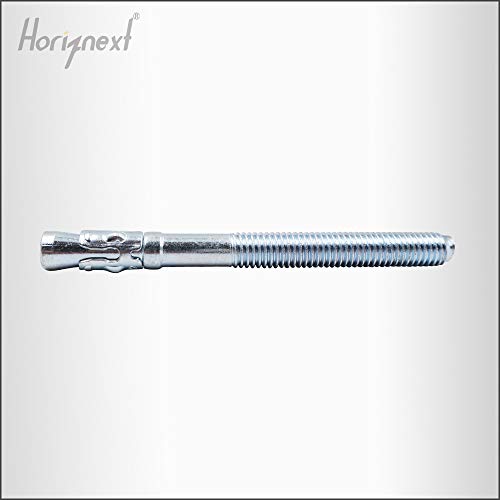 1/2 Concrete Anchors, 1/2 Wedge Anchors Bolts, 3-3/4" L, 10 Pcs - size: 1/2" x 3-3/4"