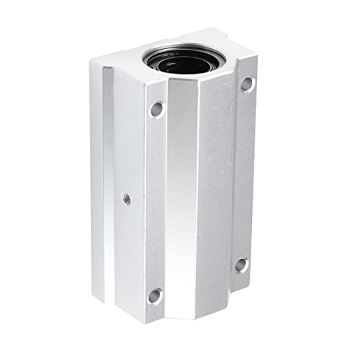 uxcell SCS25LUU Linear Ball Bearing Slide Block Units Extra Long, 25mm Bore Dia 1Pcs - size: 25mm