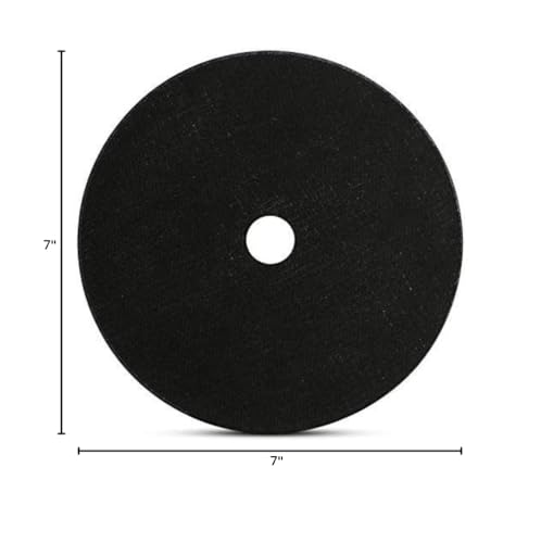 BHA 7" x1/16 x7/8" Cut-Off Wheels for Metal & Stainless - 25 Pack - size: 7” x 1/16” x 7/8”