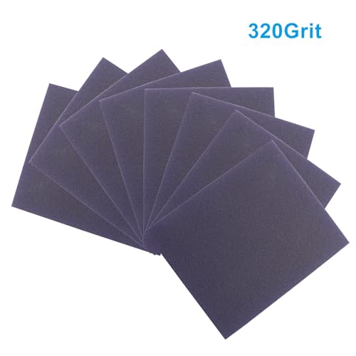 Sanding Sponge, 4.7"x3.9", 8Pcs, 320 Grit - size: 320#