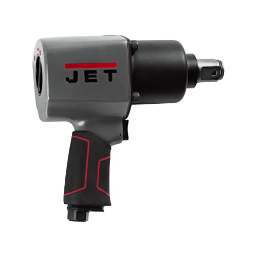 Jet 1-Inch Pistol Grip Aluminum Impact Wrench, 1500 ft-lbs, 5500 RPM (Model JAT-108) - size: 1 in. Square Drive, style: 1000 BPM