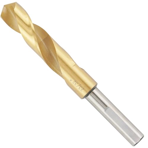 1/2"-14 Ti-Coated NPT Tap and 23/32" Drill Bit Set - size: NPT 1/2"-14 Tap & 23/32" Drill