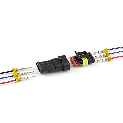 Swordfish 70380 Auto Waterproof Wire Connector Plug Terminal Assortment
