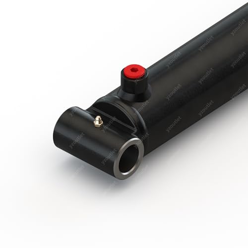 Welded Tube Cross Cylinder for Double Acting - Double Acting Welded Hydraulic Cylinder, 2" Bore, 24" Stroke
