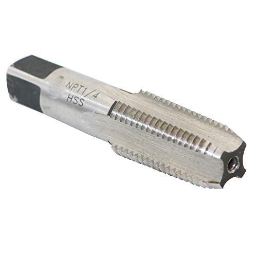 1/4-18 NPT HSS Taper Pipe Tap, High-Quality High-Speed Steel 6542, Used For Conventional Machine Tapping Or CNC Tapping, Can Tap Steel And Stainless Steel. - size: NPT1/4"