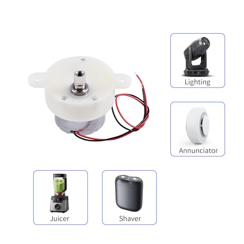 DC 6V 100RPM Gear Motor, High Torque - size: 1pcs 6V 100RPM