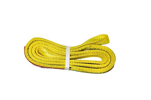 Kennedy Wire Rope & Sling Company 1" x 2' 2-Ply Twist Eye Polyester Lifting Sling (Various Sizes in Listing) Made in The USA - color: 1" 2-Ply Twist Eye (Type 4), size: 1" x 2'