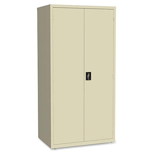 Lorell Fortress Storage Cabinet, Putty