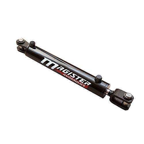 Double Acting Hydraulic Cylinder - AG Clevis Hydraulic Cylinder 2500 PSI tie-Rod Alternative 2" bore 14" Stroke (2x14) - size: 14" stroke
