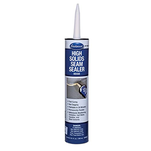 Eastwood Flexible Insulated Waterproof Beige Seam Sealer Cartridge Floor Trunk Fender | 1 Pack - color: Beige, size: 10.1 Fl Oz (Pack of 1)