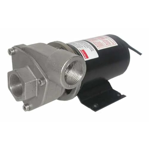 Dayton Stainless Steel 1/8 HP Centrifugal Pump 12V 5PXX0-1 Each