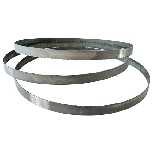 FOXBC 35-3/8 Inch Bandsaw Blade 8/10 TPI for Milwaukee 48-39-0609 Portable Band Saw Blade, 35-3/8" x 1/2" x .020" 8/10 TPI, 3-Pack