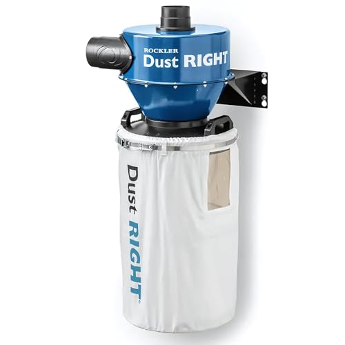 Rockler 4" Wall-Mount Cyclone Dust Separator