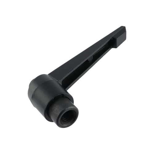 Clamping Lever Handles M10 Push Button Ratchet Lever Female Threaded Stud Adjustable Handles Hand Knobs, 3.15" Lever Length -6pcs - size: M10