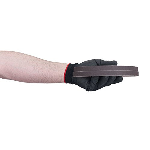 Red Label Abrasives 3/4 X 18 Inch 120 Grit Aluminum Oxide Air File Sanding Belts, 10 Pack - size: 120 Grit
