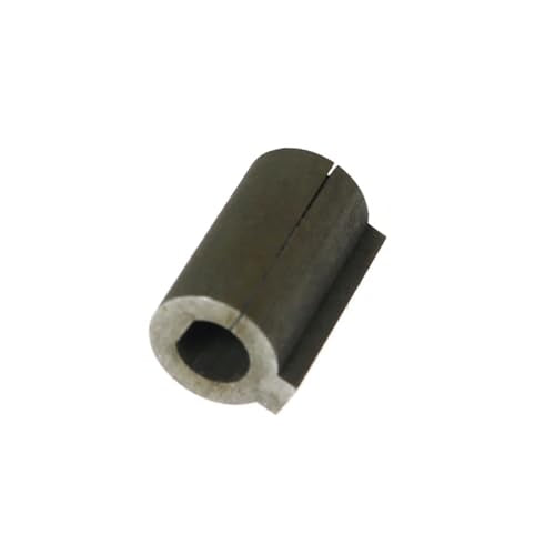 RLECS 6.35MM to11MM Stepper Motor Shaft Sleeve Bore Adapter Turbine Reducer Shaft Sleeve for RV030 Worm Gear Speed Reduce - size: 6.35MM