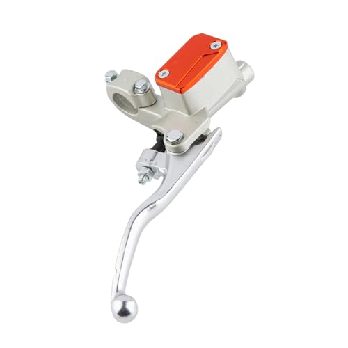22mm 7/8'' Motocross Right Brake Master Cylinder Clutch Pump Brake Lever for SX SX-F EXC-F EXC XC XC-W XC-F TPI 6Days 125-530 2008-2023 (Orange) - color: Orange