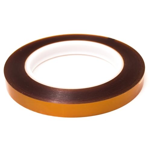 Bertech Double-Sided Polyimide Tape, 1 Mil Thick, 13/16 Inch x 36 Yards - size: 0.81 Inches