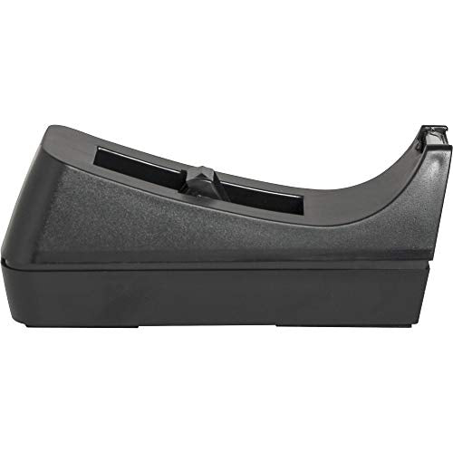 Business Source Standard Desktop Tape Dispenser, Black, 1 in (BSN32954) (Pack of 3) - size: 1 In (Pack of 3)