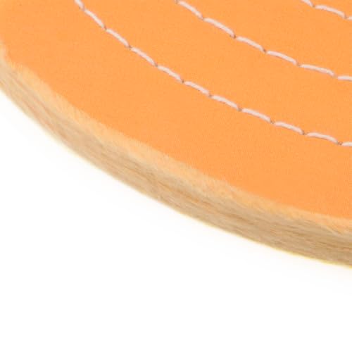 uxcell 5-Inch Cotton Buffing Wheel Polishing for Bench Grinder Tool 1/2-Inch Arbor Hole