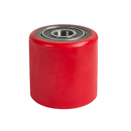 NORTHSKY Manual Pallet Jack PU Load Wheels with Bearings & Axles, 2 PCS Replacement Wheel Kit
