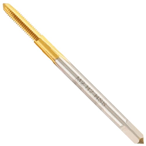 M2x0.4 Ti-Coated Tap and 1.6mm Drill Bit Set - size: M2x0.4 Tap & 1.6mm Drill