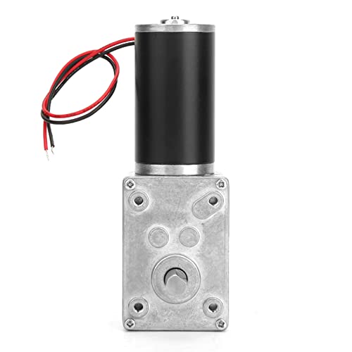 YWBL-WH DC 12V Gear Motor High Torsion Speed Reduce Electric Motor Reversible Gear Motor 8mm Shaft (12V 12RPM) - size: 12V 12RPM