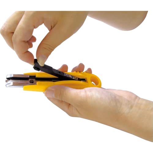 OLFA Self-Retracting Safety Knife (SK-4) - Semi-Auto Blade, Non-Slip Handle
