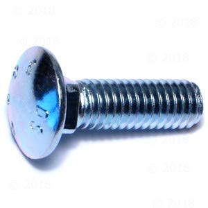 Hard-to-Find Fastener 014973453770 Carriage Bolts, 3/8-16 x 1-1/4, Piece-8 - size: 3/8-16 x 1-1/4"