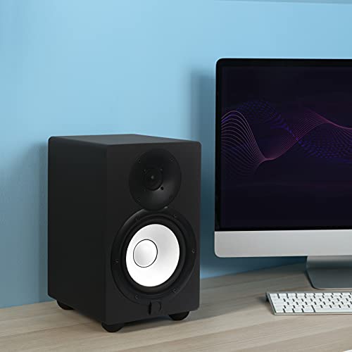 Sound Addicted Subble 1.8 '' (8 Pack) Isolation Feet Suitable for 6'' - 8'' inch Speakers, The Hemisphere Bumper with Adhesive Will Prevent Vibrations and Improve The Sound of Your Monitors | Subble - size: 1.8'' - 8Pack for Speakers