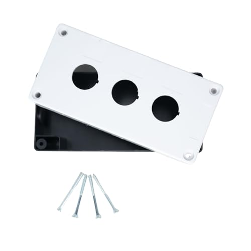 3 Button Mounting Hole Push Button Switch Control Station Box