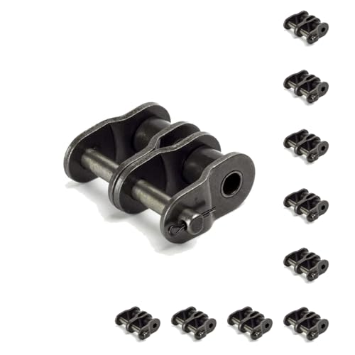 Jeremywell 50-2 Double Strand Roller Chain Offset Link (10PCS)