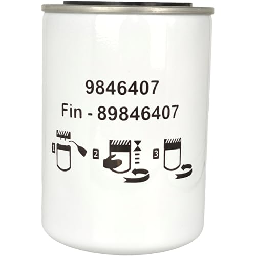 XYZIL Low Pressure Hydraulic Spin-on Filter 9846407 SBA340500610 BT8391 Compatible with New Holland 3 Cyl Tractor 1120 1215 1220 Compatible with Ford SBA340500380 89846407 51736